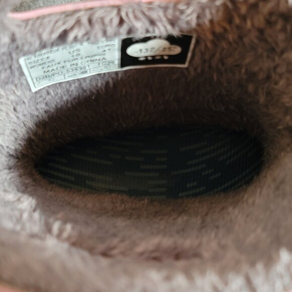 Bogs Amanda Waterproof Faux Fur Lining Plush Burgundy Red Boots Women's Size 10 - Picture 12 of 13